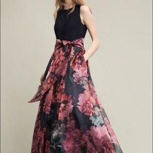 Anthropologie Blooming Bow Dress